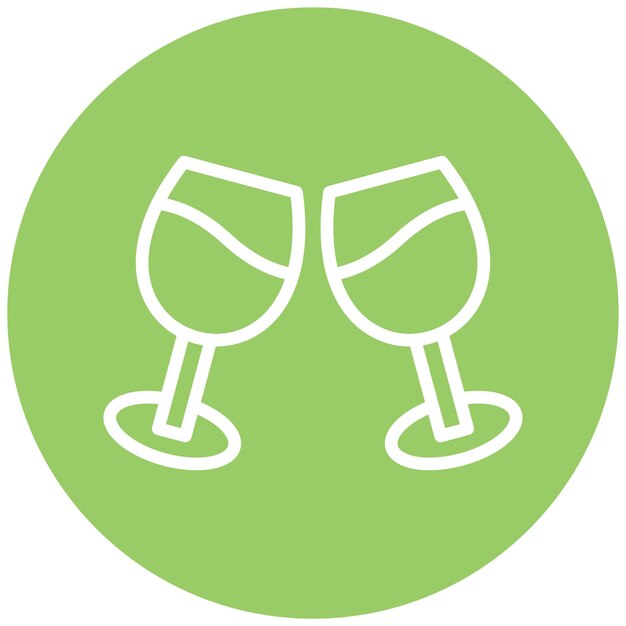 Diseño vectorial Aclama el estilo del icono