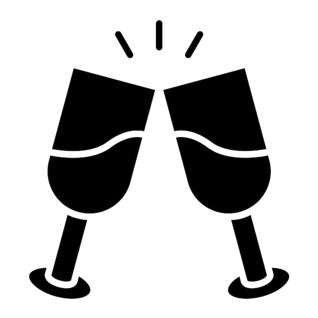 Diseño vectorial Aclama el estilo del icono