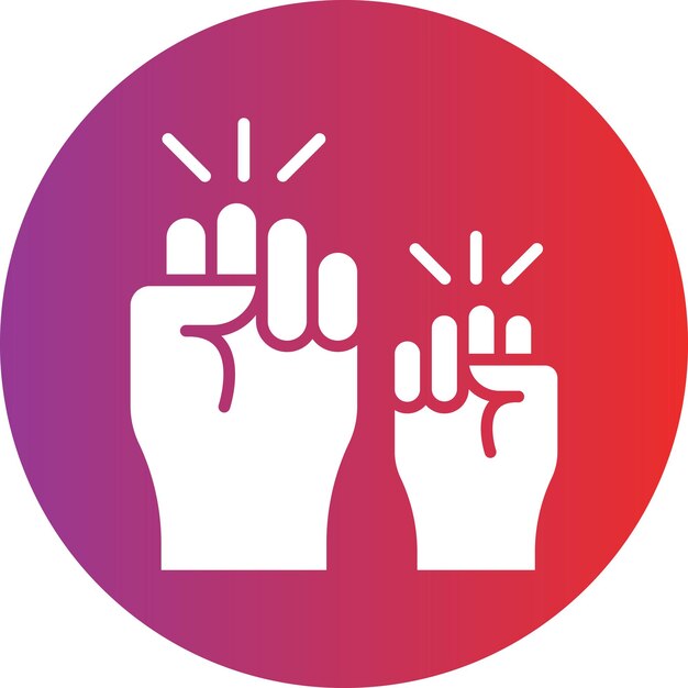 Diseño vectorial Activismo Estilo del icono