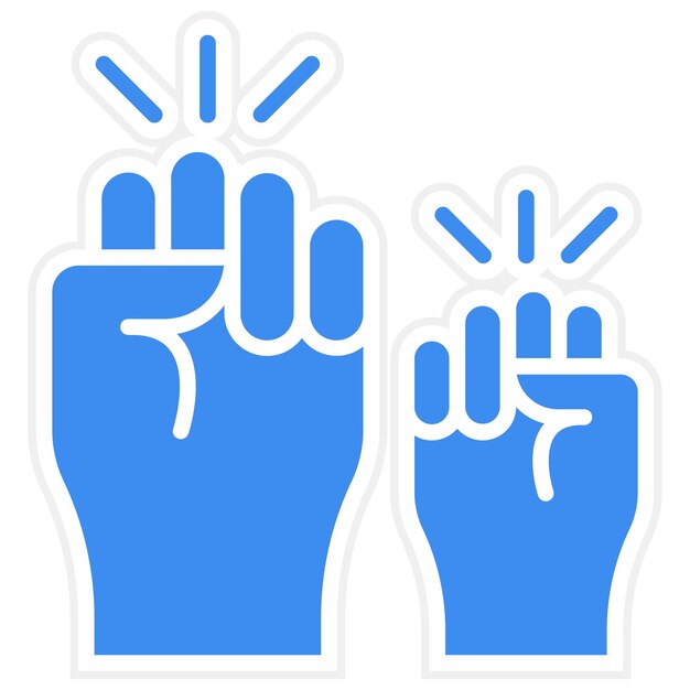 Diseño vectorial Activismo Estilo del icono