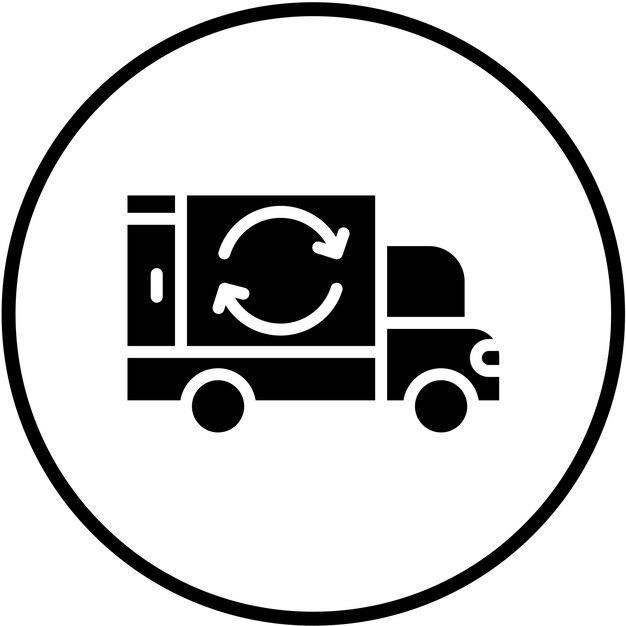 Diseño vectorial Actualizaciones de envío Estilo de icono