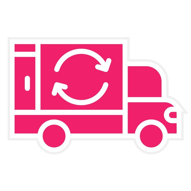 Diseño vectorial Actualizaciones de envío Estilo de icono