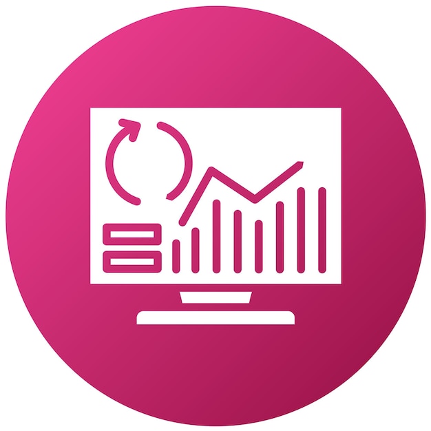 Diseño vectorial Actualizaciones de stock Estilo de icono