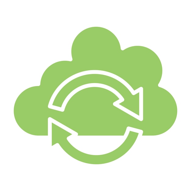 Diseño vectorial Actualizar el estilo del icono