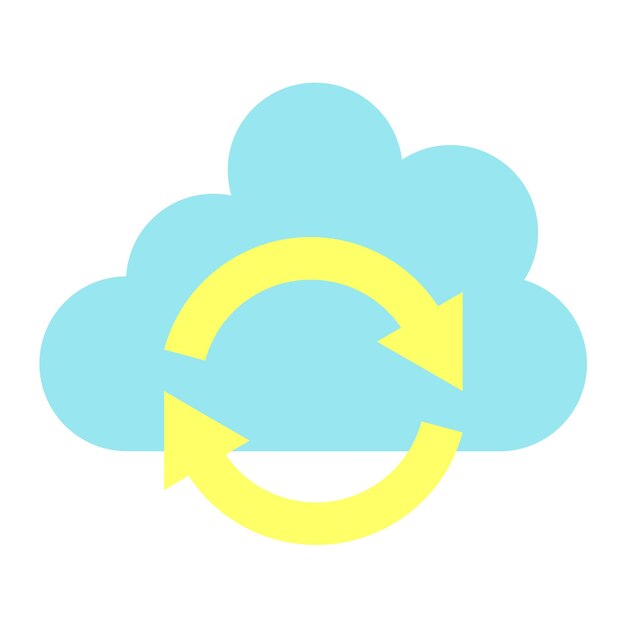 Diseño vectorial Actualizar el estilo del icono