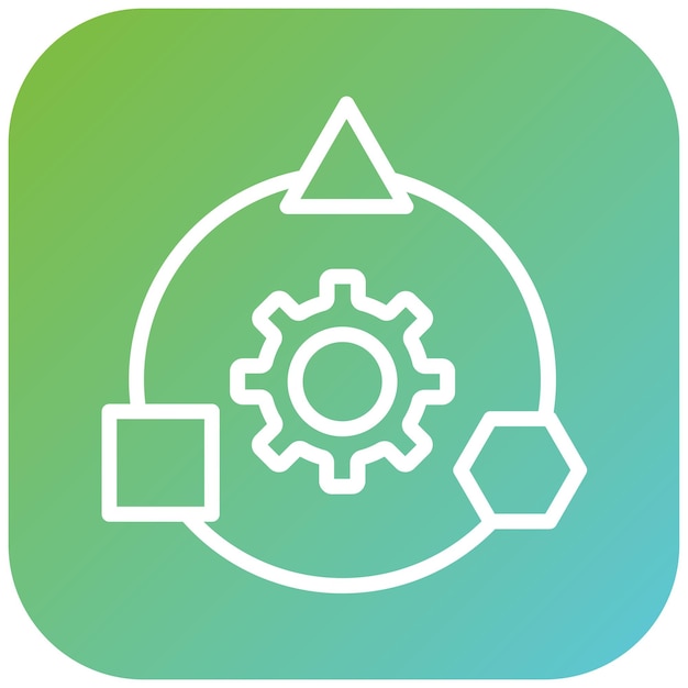 Diseño vectorial Adaptar el estilo del icono