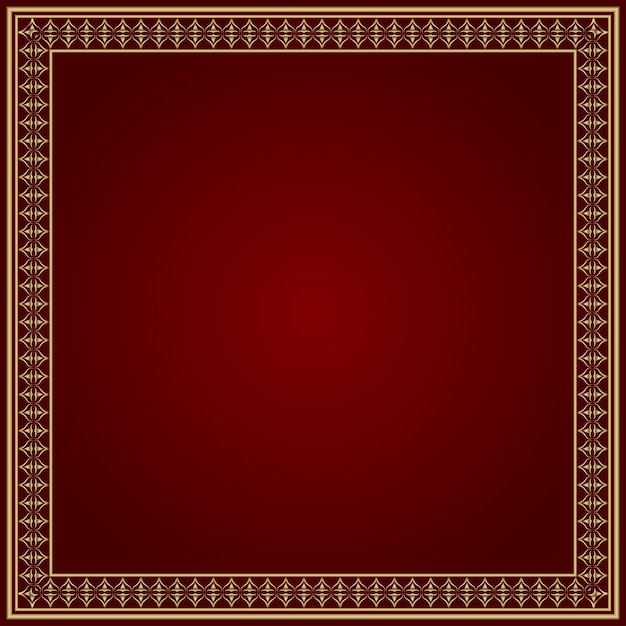diseño vectorial de adornos de borde de marco vintage