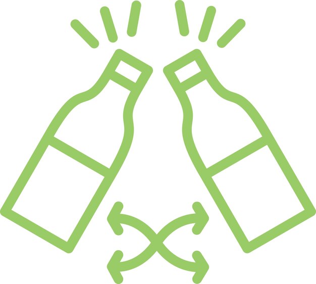 Diseño vectorial Alentadores Estilo de íconos de mezcla