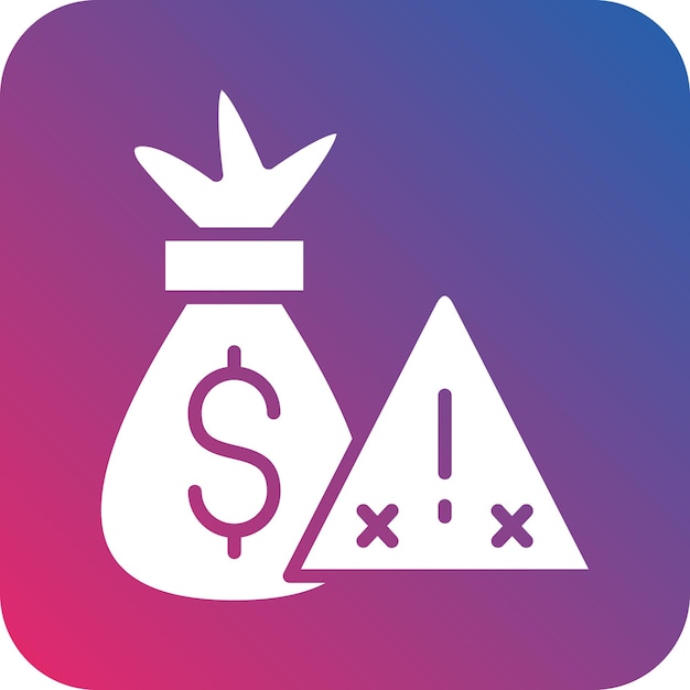 Diseño vectorial de alertas Estilo del icono
