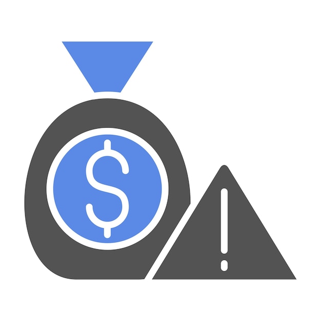 Diseño vectorial de alertas Estilo del icono