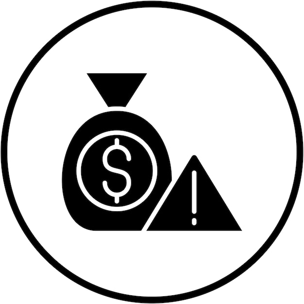Diseño vectorial de alertas Estilo del icono