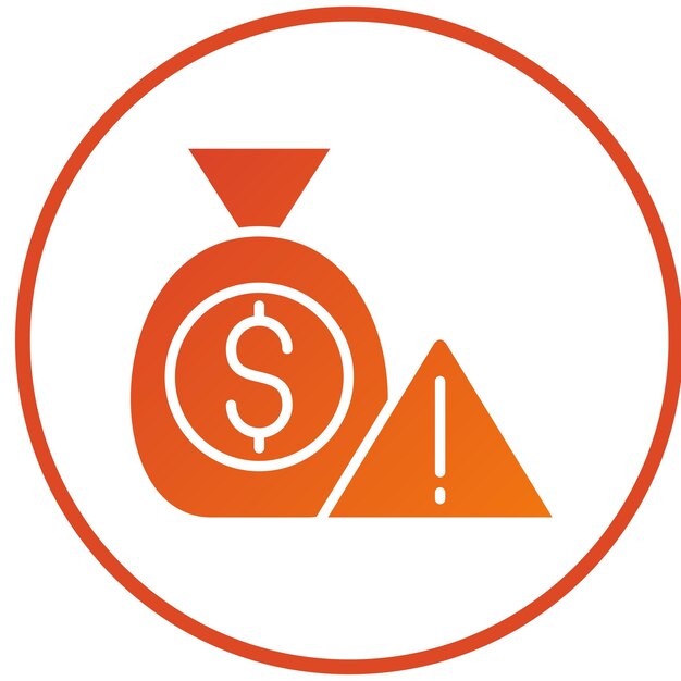 Diseño vectorial de alertas Estilo del icono