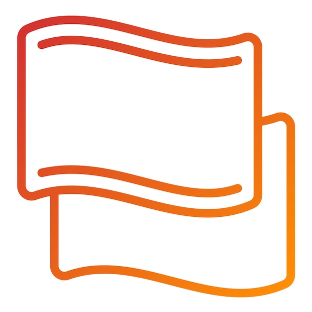Diseño vectorial de almohadas Estilo de icono