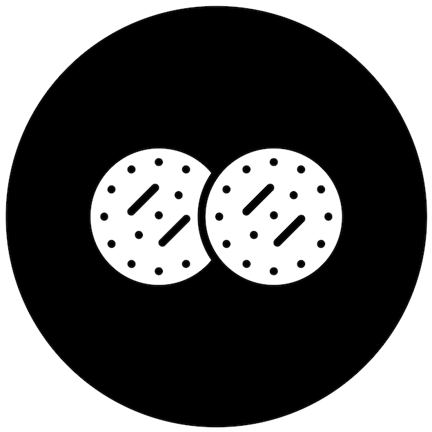 Diseño vectorial de almohadillas de algodón Estilo de icono