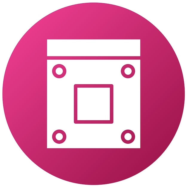 Diseño vectorial AM4 Estilo del icono del enchufe