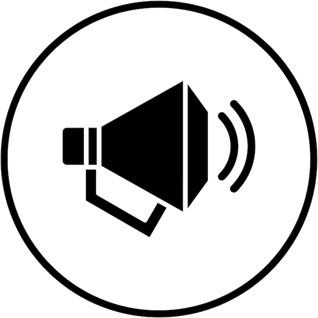 Diseño vectorial Amplificar el estilo del icono
