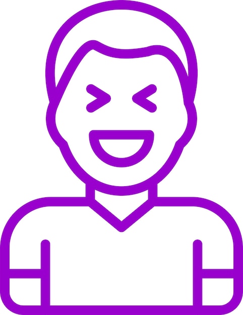 Diseño vectorial Amuse Estilo del icono
