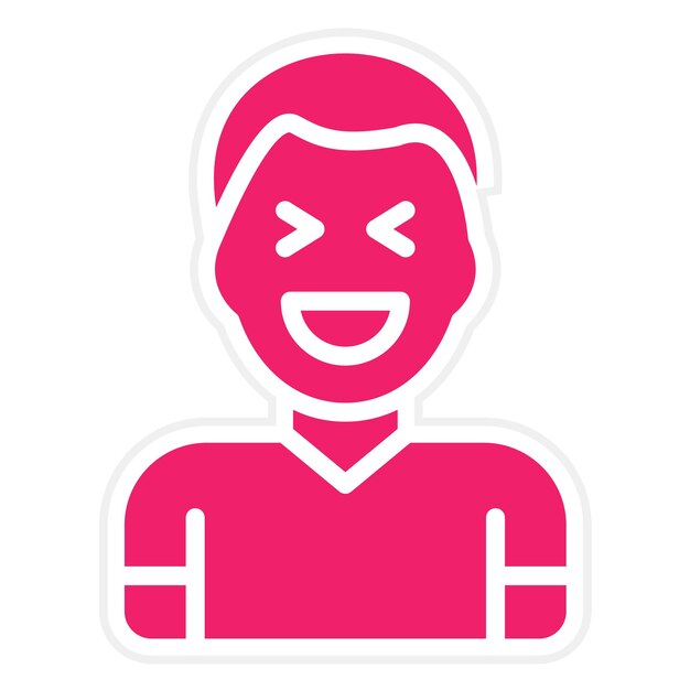 Diseño vectorial Amuse Estilo del icono