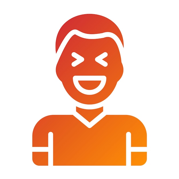 Diseño vectorial Amuse Estilo del icono