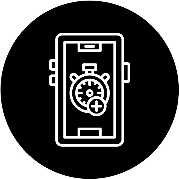 Diseño vectorial Añadir estilo de icono de alarma