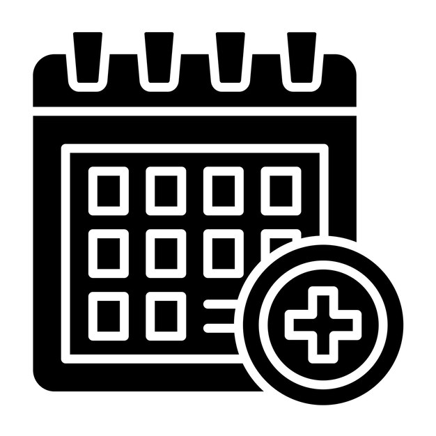 Diseño vectorial Añadir estilo de icono de evento