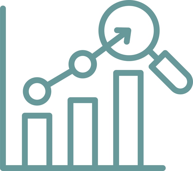 Diseño vectorial Análisis de la competencia Estilo del icono