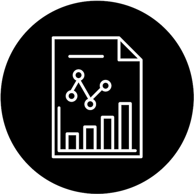Diseño vectorial Análisis competitivo Estilo del icono