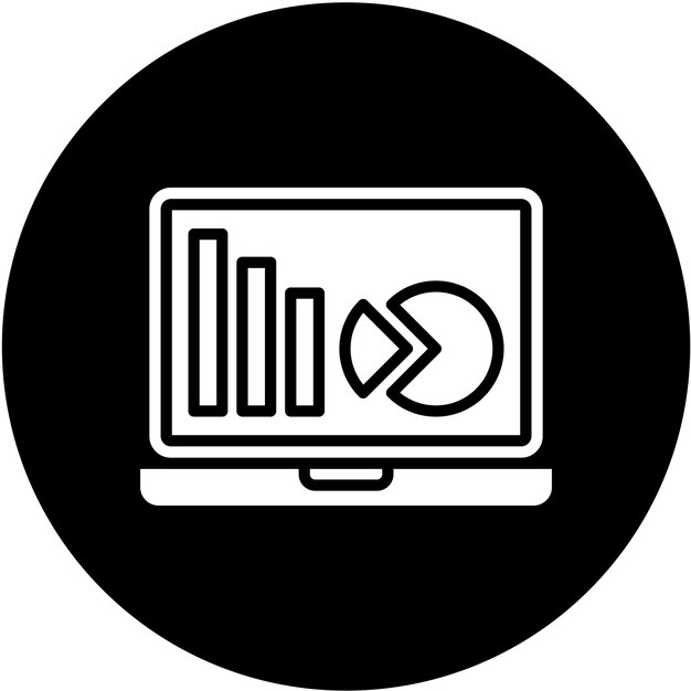 Diseño vectorial Análisis digital Estilo del icono