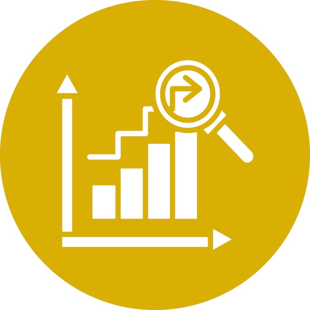 Diseño vectorial Análisis predictivo Estilo del icono