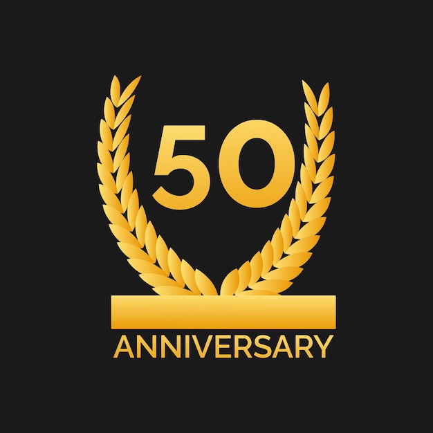 Diseño vectorial de aniversario