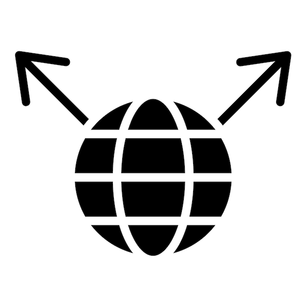Diseño vectorial Antropología Estilo del icono