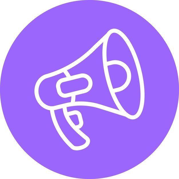 Diseño vectorial anuncia el estilo del icono
