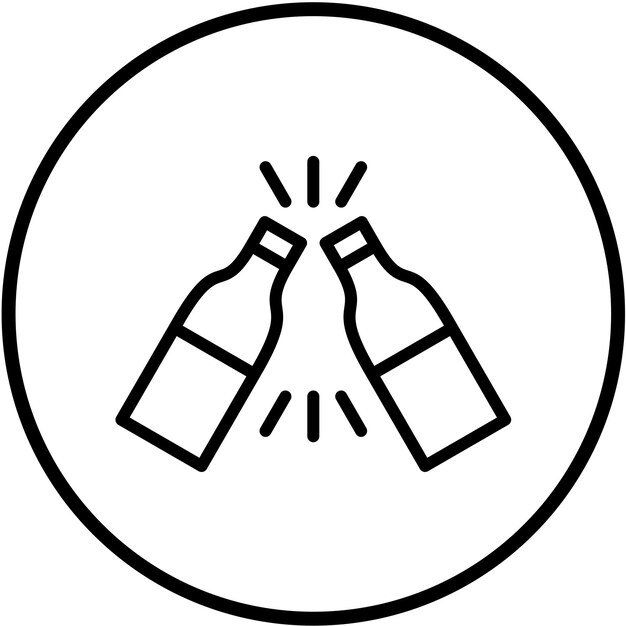 Diseño vectorial aplaude el estilo del icono Echo