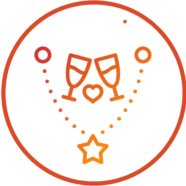 Diseño vectorial aplaude el estilo del icono de encanto