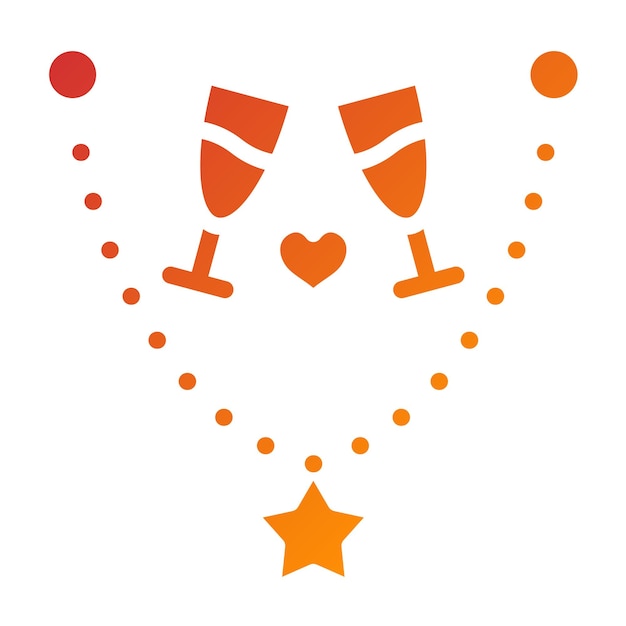 Diseño vectorial aplaude el estilo del icono de encanto