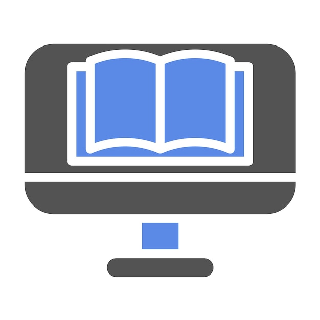 Diseño vectorial de aplicaciones EdTech Estilo de icono