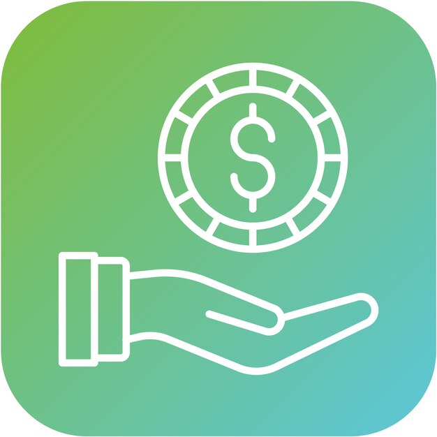 Diseño vectorial de apoyo a la economía local Estilo de icono