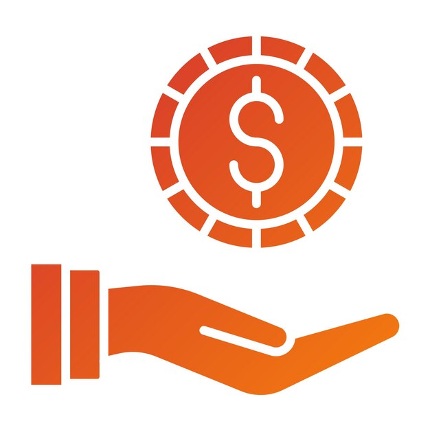 Diseño vectorial de apoyo a la economía local Estilo de icono