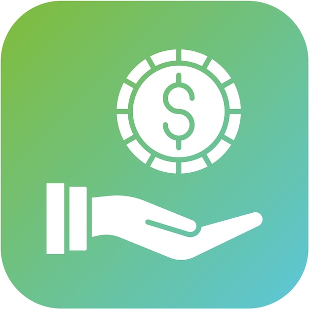 Diseño vectorial de apoyo a la economía local Estilo de icono