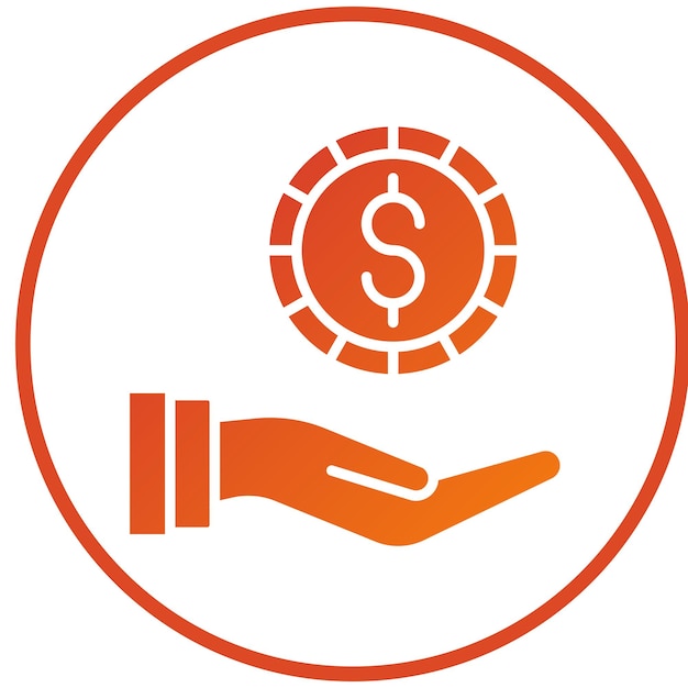 Diseño vectorial de apoyo a la economía local Estilo de icono