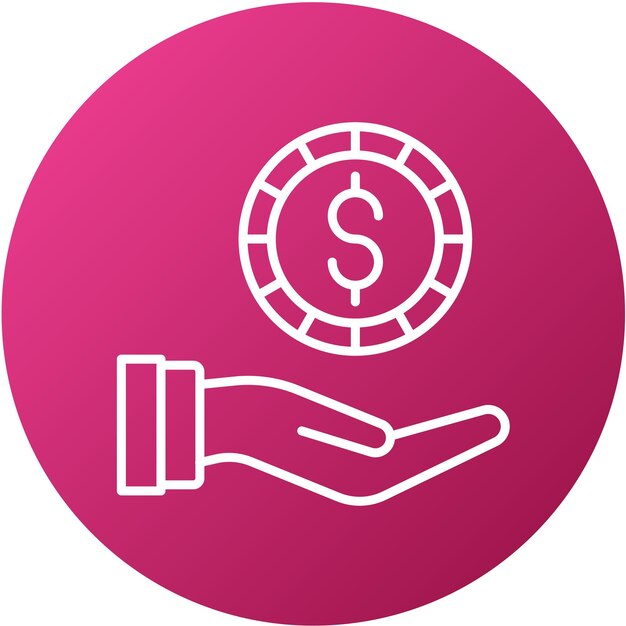 Diseño vectorial de apoyo a la economía local Estilo de icono