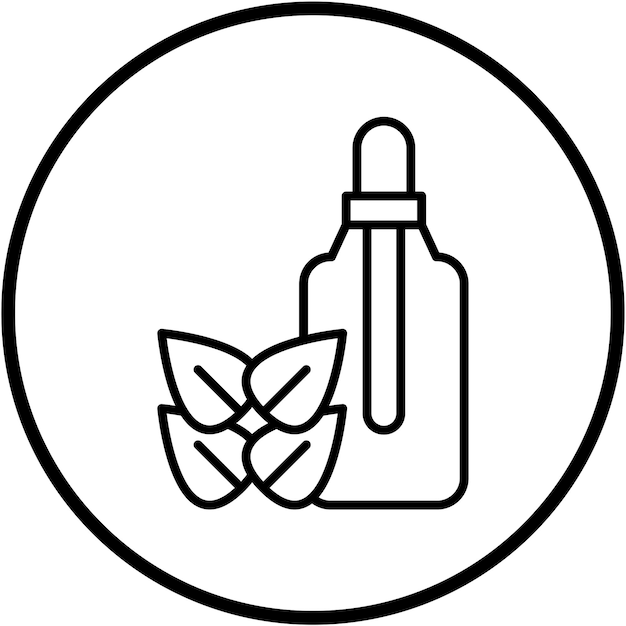 Diseño vectorial Aroma Estilo del icono
