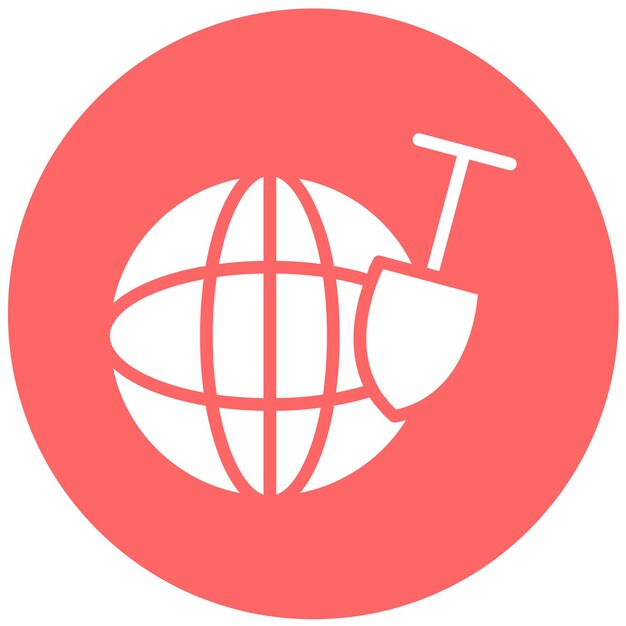 Diseño vectorial Arqueozoología Estilo del icono