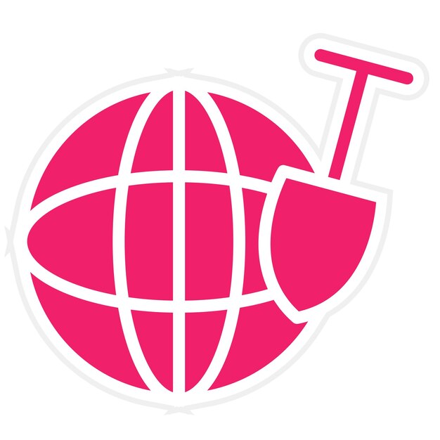 Diseño vectorial Arqueozoología Estilo del icono
