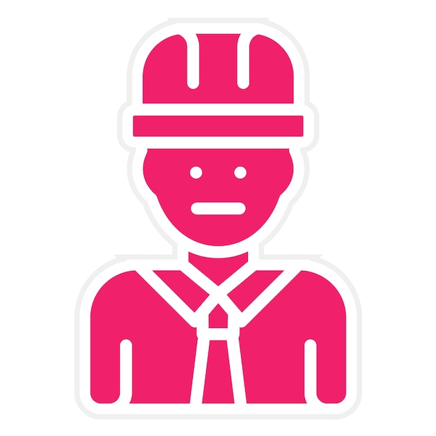 Diseño vectorial de arquitectura Estudio de estilo de icono