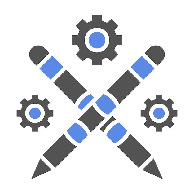Diseño vectorial Arte Progreso Estilo del icono