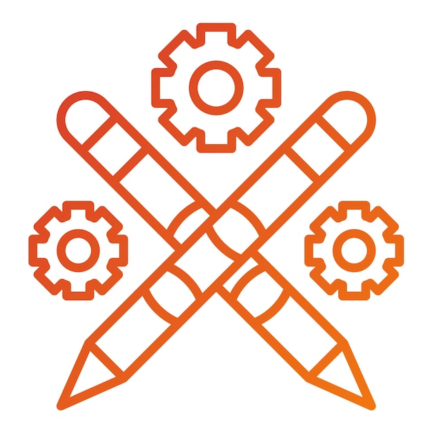 Diseño vectorial Arte Progreso Estilo del icono