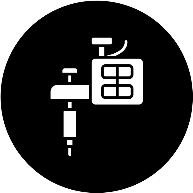 Diseño vectorial Arte del tatuaje Estilo de icono