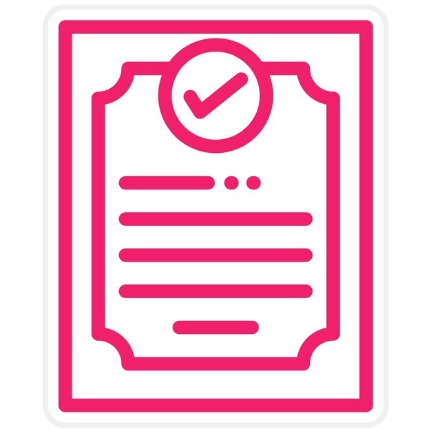 Diseño vectorial Artículos Incorporación Estilo del icono