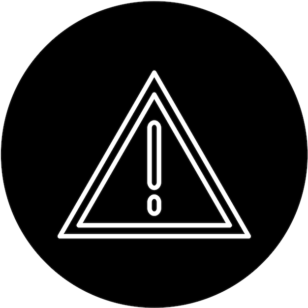 Diseño vectorial de asbesto Estilo del icono